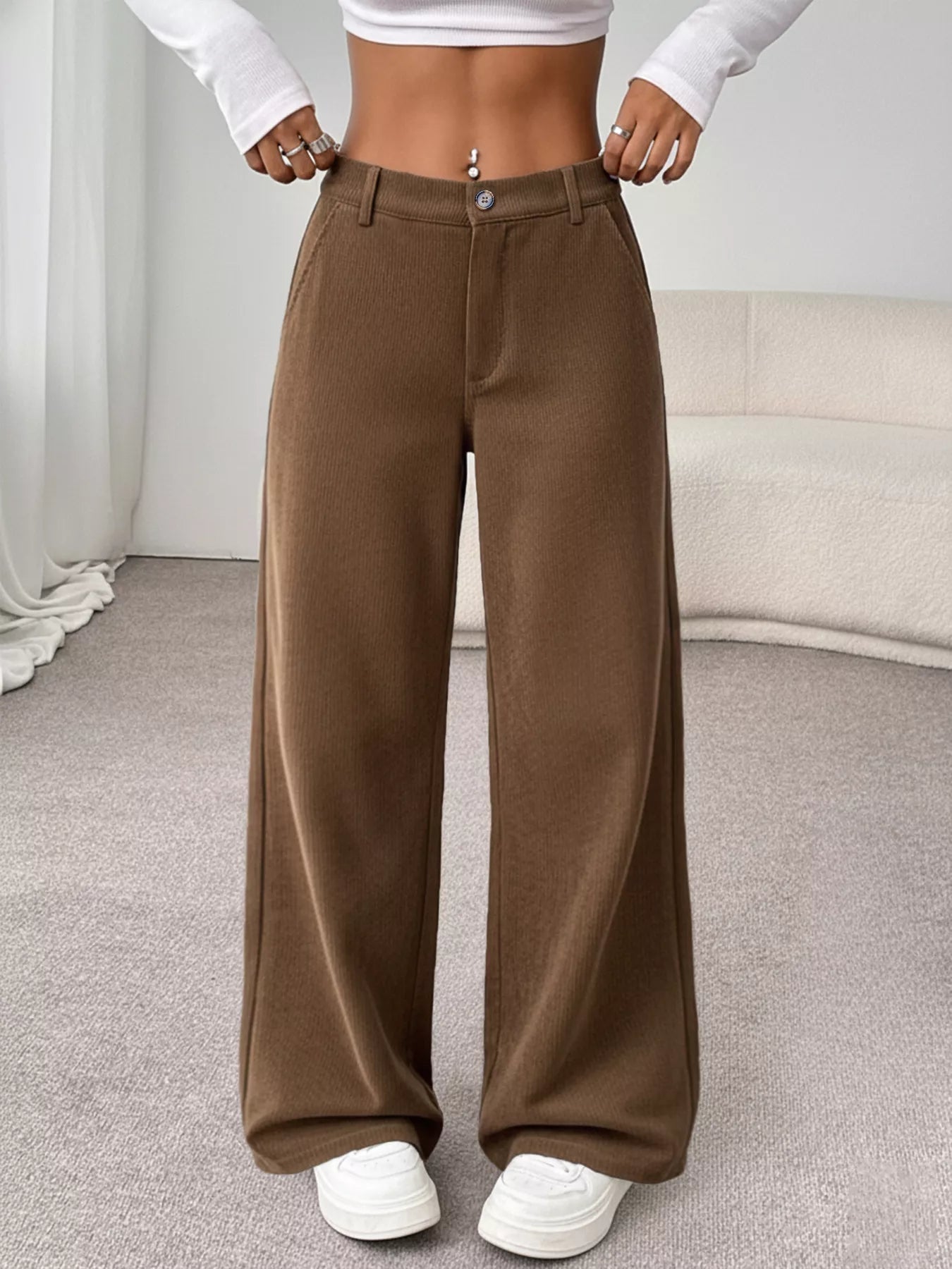 💕 Wide Leg Casual Pants - Everyday Comfort 💕 - MegaSuperStar