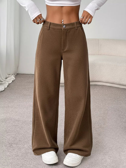 💕 Wide Leg Casual Pants - Everyday Comfort 💕 - MegaSuperStar