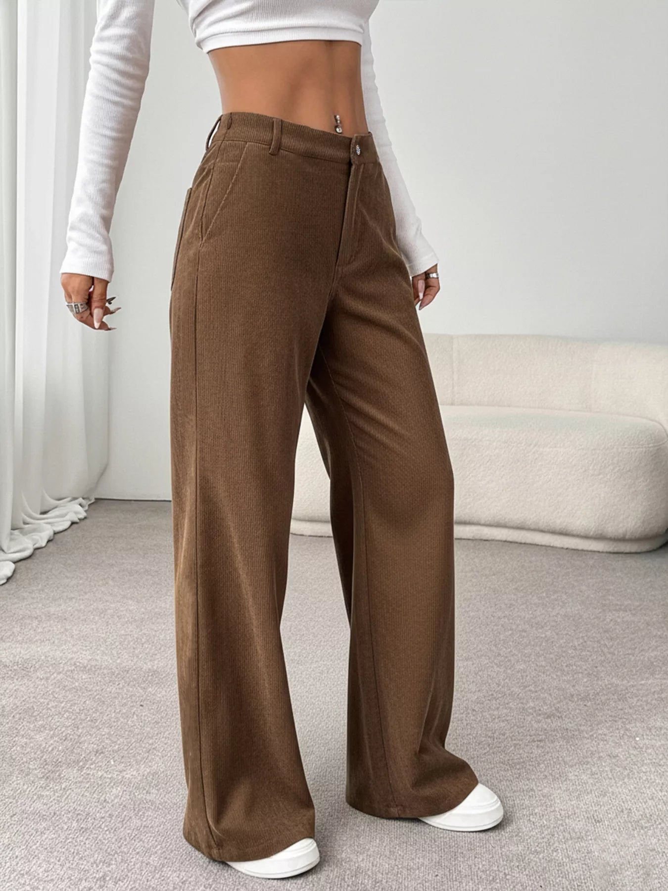 💕 Wide Leg Casual Pants - Everyday Comfort 💕 - MegaSuperStar