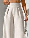 💕 Wide Leg High Waist Pants - Flattering Fit 💕 thumbnail