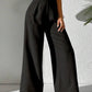 💕 Wide Leg High Waist Pants - Flattering Fit 💕 - MegaSuperStar
