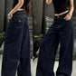 Wide Leg Jeans - MegaSuperStar