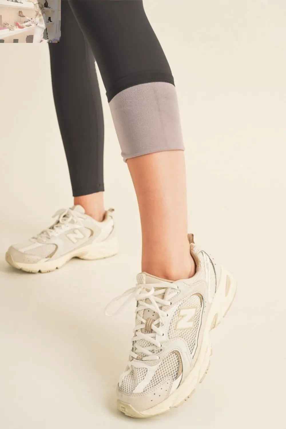 Yelete Full Size High Waisted Fleece Lined Leggings - MegaSuperStar