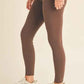 Yelete Full Size High Waisted Fleece Lined Leggings - MegaSuperStar