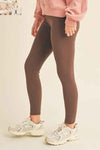 🌸 Yelete Full Size High Waisted Fleece Lined Leggings 🌸 thumbnail