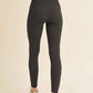 Yelete Full Size High Waisted Fleece Lined Leggings - MegaSuperStar