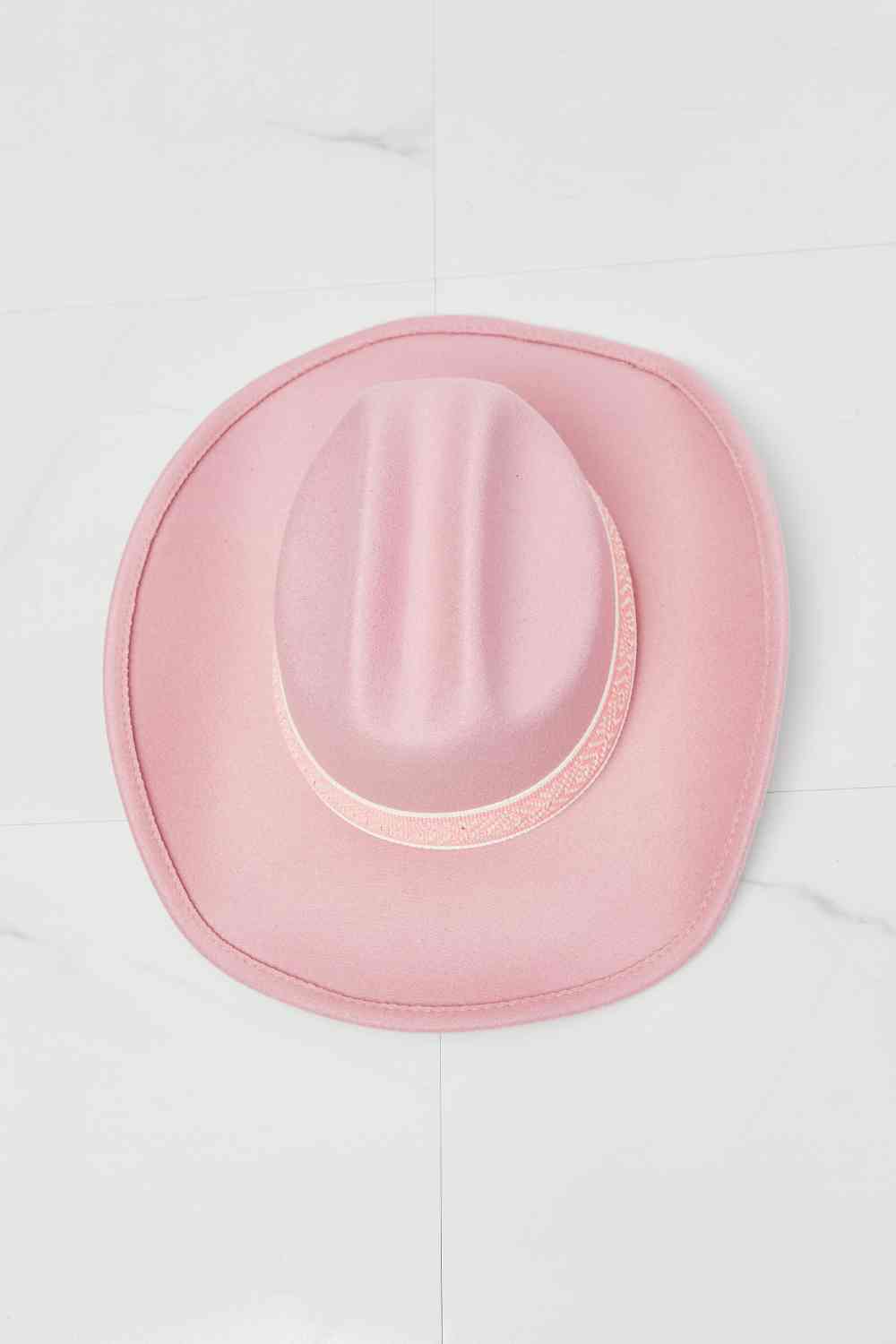 Fame Western Cutie Cowboy Hat in Pink - MegaSuperStar