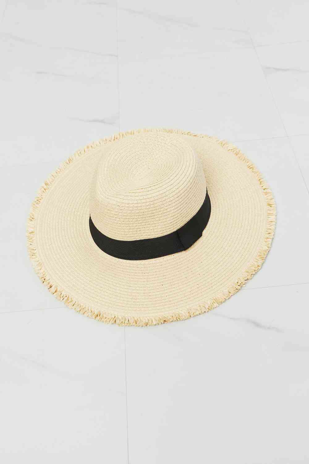 Fame Time For The Sun Straw Hat - MegaSuperStar