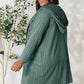 Basic Bae Full Size Ribbed Open Front Long Sleeve Cardigan