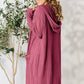 Basic Bae Full Size Ribbed Open Front Long Sleeve Cardigan