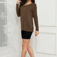 Basic Bae Full Size V-Neck Long Sleeve Top