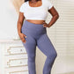 Basic Bae Wide Waistband Bootcut Sports Pants - MegaSuperStar