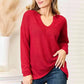 Culture Code Full Size Wide Notch Relax Top