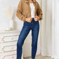 Double Take Long Sleeve Dropped Shoulder Jacket