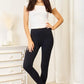 Double Take Wide Waistband Sports Leggings - MegaSuperStar