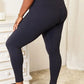 Double Take Wide Waistband Sports Leggings - MegaSuperStar
