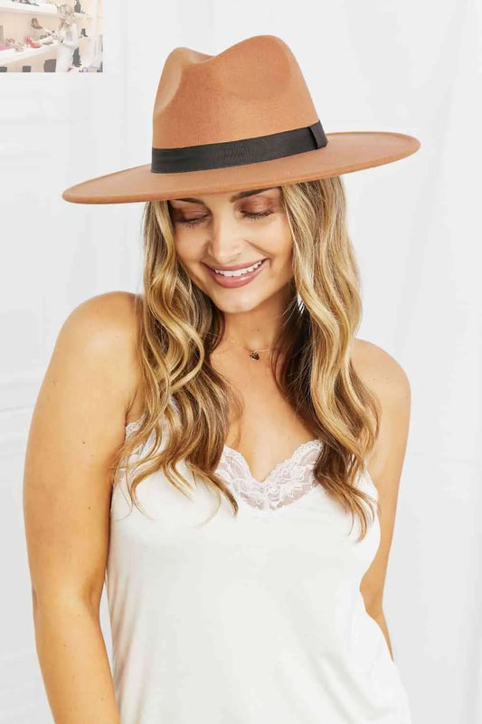 Fame Enjoy The Simple Things Fedora Hat