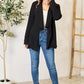 Heimish Full Size Open Front Long Sleeve Blazer