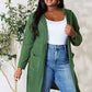 Basic Bae Ribbed Open Front Cardigan Long Sleeve - Full Size Fashion Essential - MegaSuperStar
