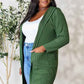 Basic Bae Ribbed Open Front Cardigan Long Sleeve - Full Size Fashion Essential - MegaSuperStar