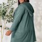 Basic Bae Ribbed Open Front Cardigan Long Sleeve - Full Size Fashion Essential - MegaSuperStar