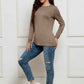 Basic Long Sleeve Top - Basic Bae Full Size Round Neck Long Sleeve Top - MegaSuperStar