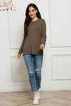 💕 Basic Long Sleeve Top - Basic Bae Full Size Round Neck Long Sleeve Top 💕 thumbnail
