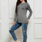 Basic Long Sleeve Top - Basic Bae Full Size Round Neck Long Sleeve Top - MegaSuperStar