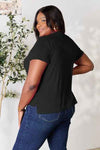 💖 Basic Round Neck T-Shirt - Basic Bae Full Size Short Sleeve Tee 💖 thumbnail
