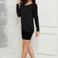 Basic V - Neck Long Sleeve Top for Effortless Everyday Style - MegaSuperStar