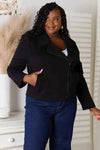 🌸 Culture Code Zip-Up Jacket - Full Size Zip-Up Jacket with Pockets for Stylish Comfort and Versatility 🌸 thumbnail