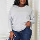 Double Take Seam Detail Long Sleeve Top for Effortless Chic Style - MegaSuperStar