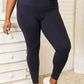 Double Take Wide Waistband Sports Leggings - MegaSuperStar