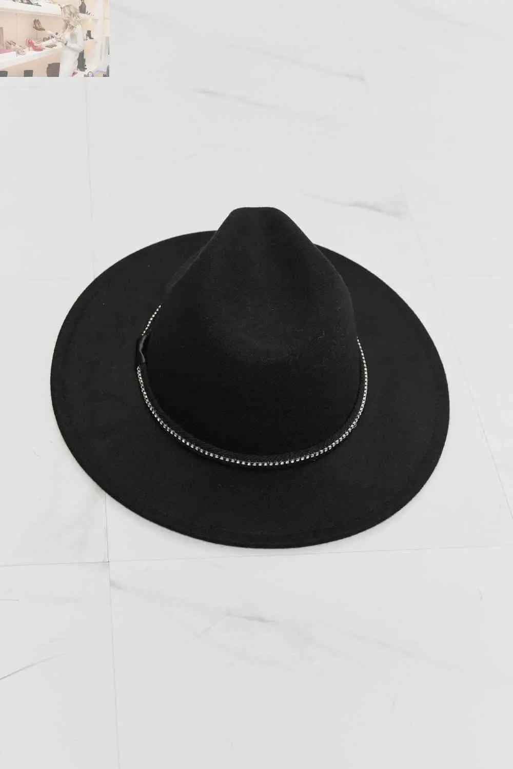 Fame Bring It Back Fedora Hat - MegaSuperStar