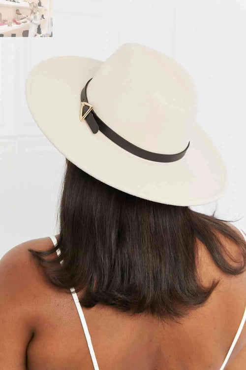 Customer styling Fame Ride Along Fedora Hat - Stylish Headwear for Every Occasion