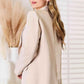 Shawl Collar Long Sleeve Blazer for Elegant Style and Versatile Wear - MegaSuperStar