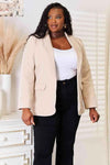 🌸 Shawl Collar Long Sleeve Blazer for Elegant Style and Versatile Wear 🌸 thumbnail